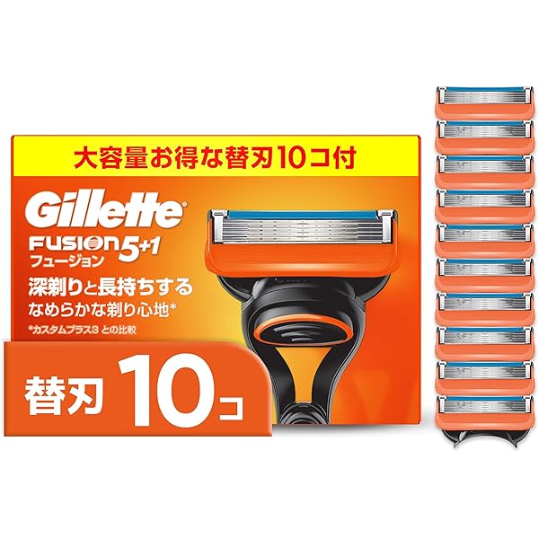 ジレット フュージョン5+1 4個入 3個 8個入 1個 12個入 1個 Amazon.co.jp: ジレット 髭剃り フュージョン5+1 替刃8個入